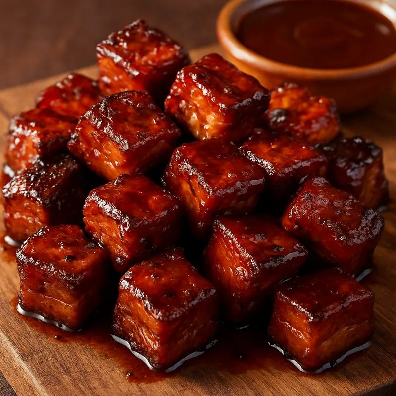 BBQ Schweinebauch Burnt Ends
