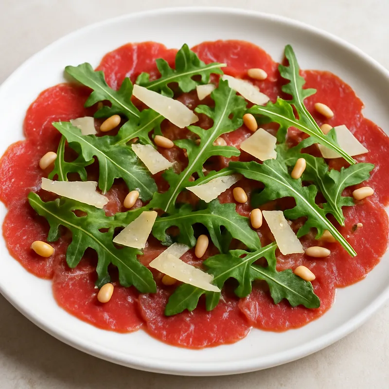 Beef Carpaccio als Vorspeise