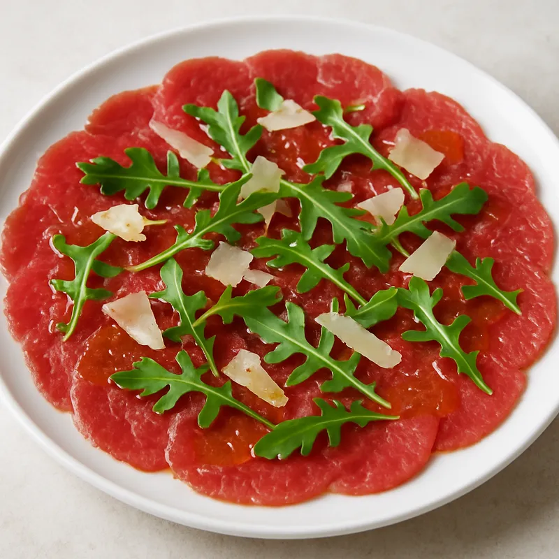 Beef Carpaccio mit Olivenöl