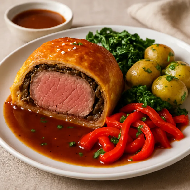 Beef Wellington auf Portugiesische Art
