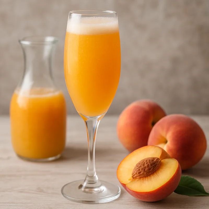 Bellini Pfirsich-Cocktail