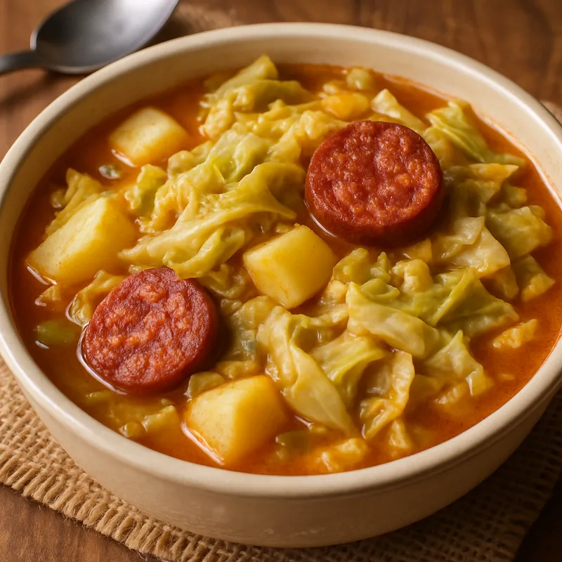 Berza Gaditana (Weißkohleneintopf aus Cádiz)