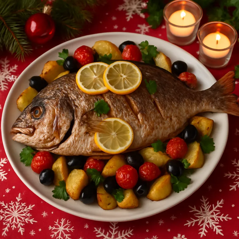 Besugo de Nochebuena (Weihnachtsabend-Brasse)