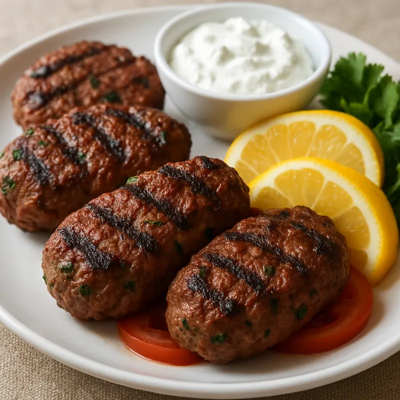 Biftekia (Griechische Hackfleischfrikadellen)