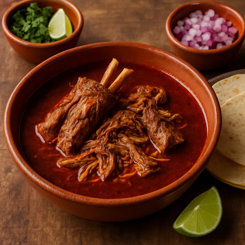 Birria de Borrego (Lamm-Birria)