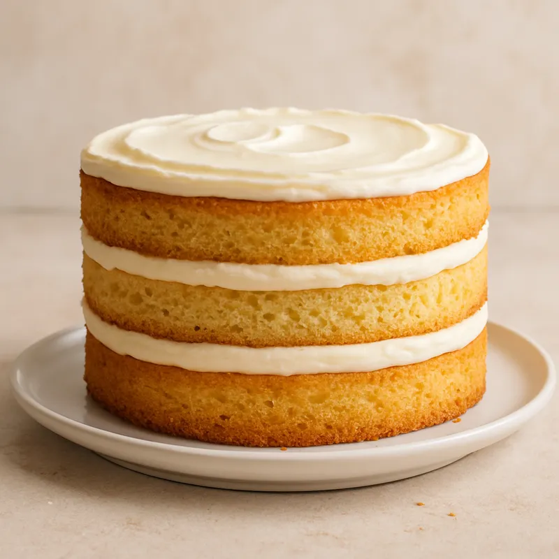 Biskuit-Schichtkuchen
