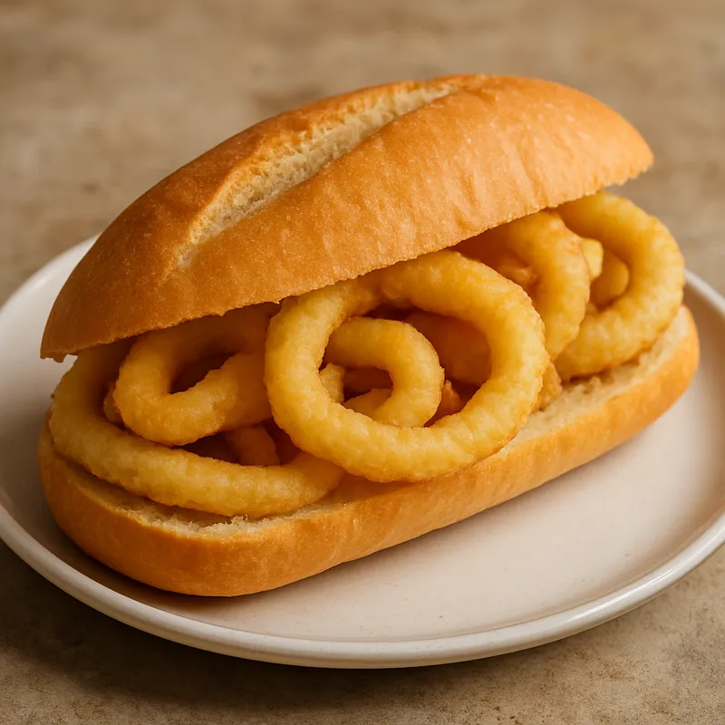 Bocadillo De Calamares (Madrider Tintenfisch-Sandwich)