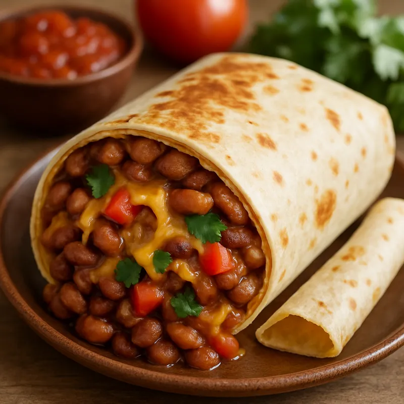 Bohnen-Burrito