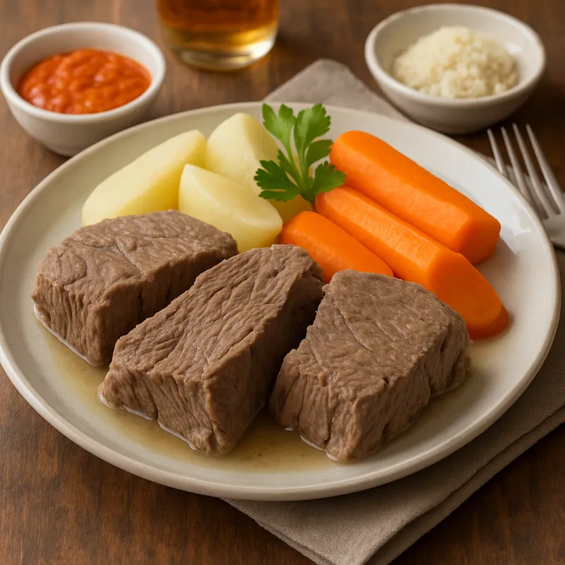 Bollito Di Manzo (Gekochtes Rindfleisch)