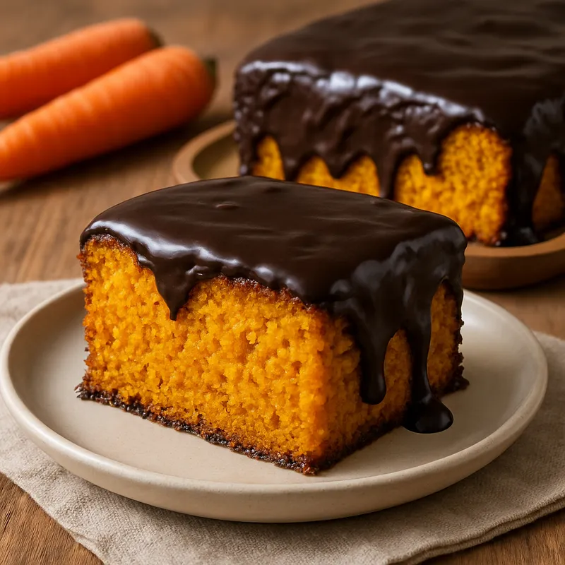 Bolo De Cenoura (Brasilianischer Karottenkuchen)