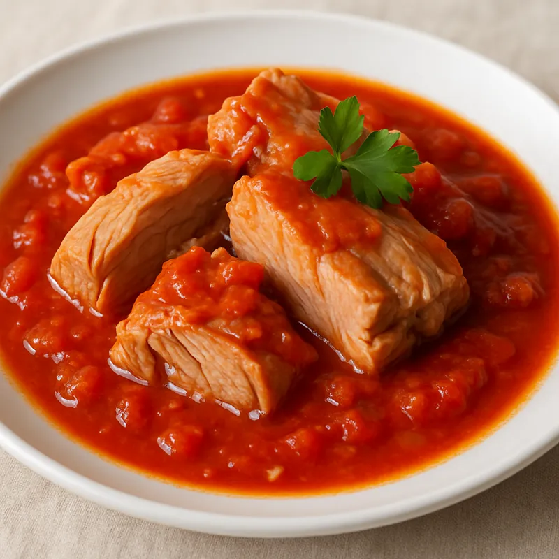 Bonito Con Tomate (Thunfisch in Tomatensauce)