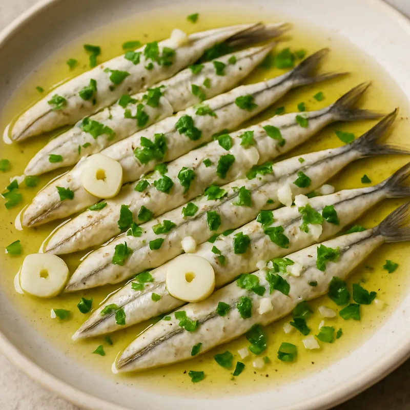 Boquerones En Vinagre (Anchovis in Essig)