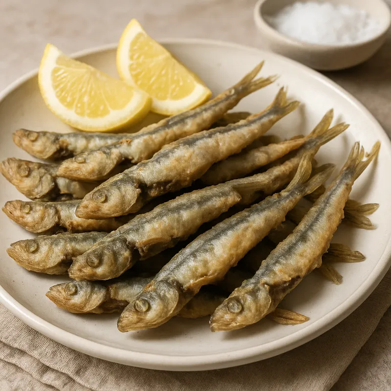 Boquerones Fritos (Frittierte Sardellen)