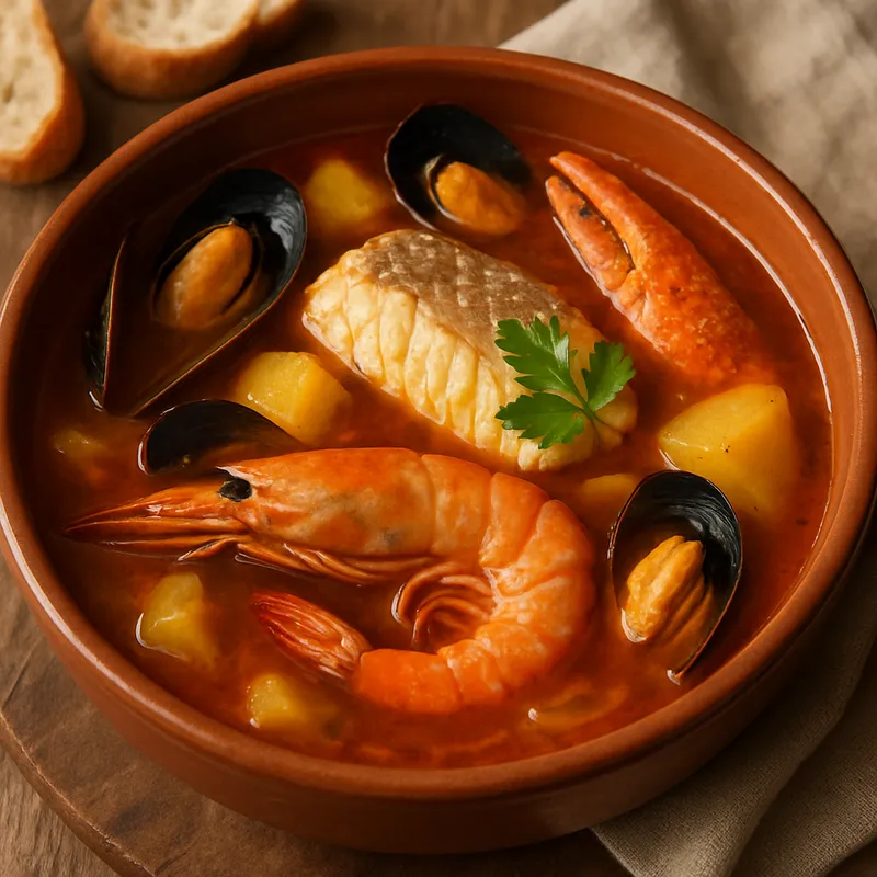 Bouillabaisse (Provenzalischer Fischeintopf)