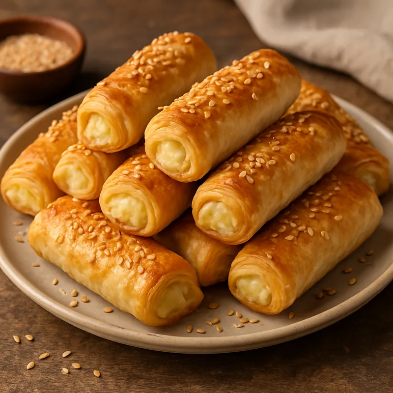 Bourekakia (Käsegebäck-Röllchen)