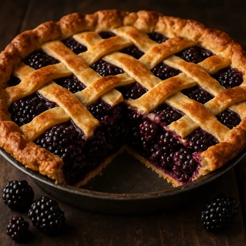 Boysenbeeren-Pie