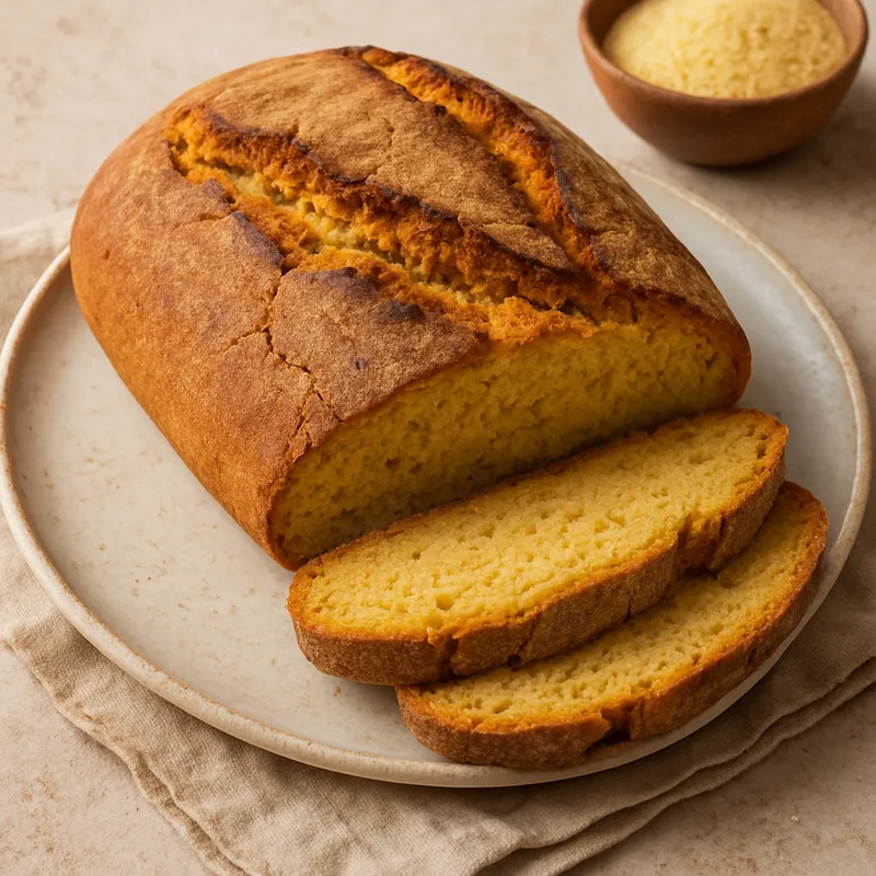 Broa de Milho (Portugiesisches Maisbrot)