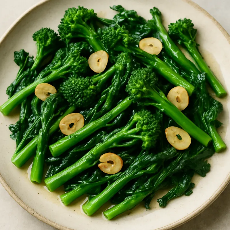 Broccolirabe mit Knoblauch