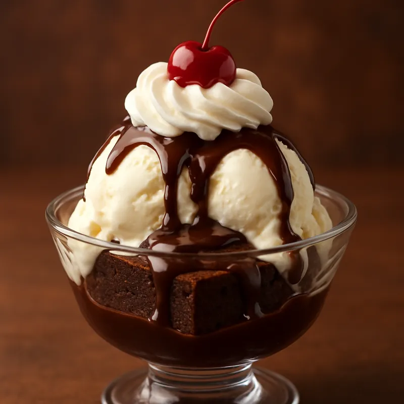 Brownie Sundae