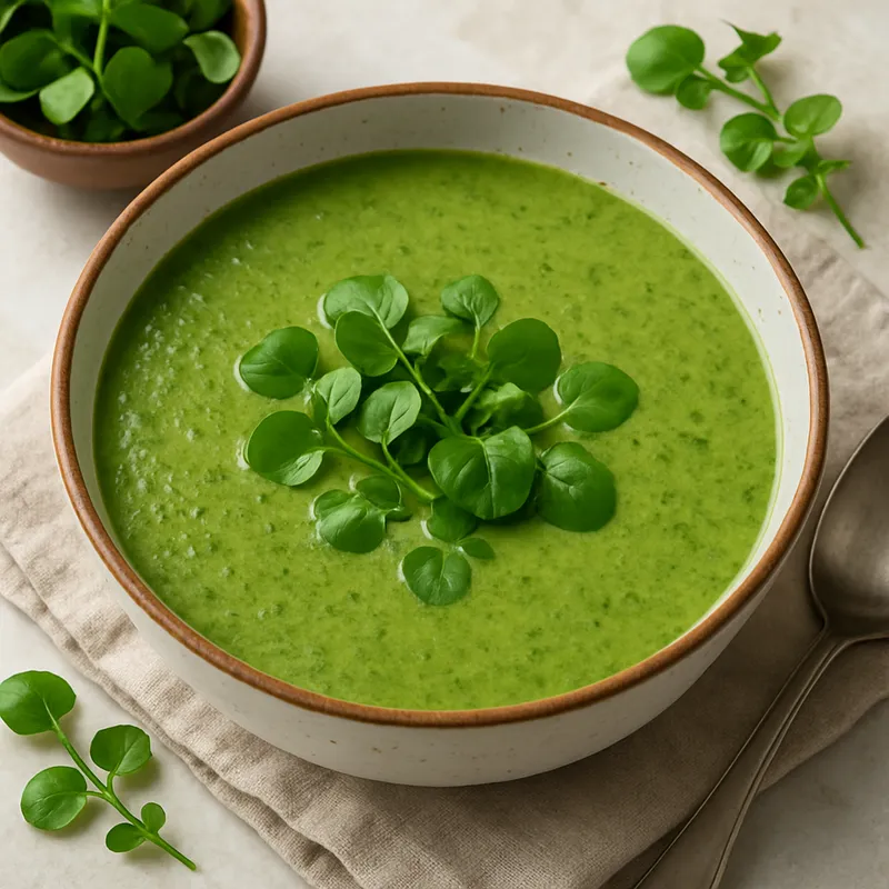 Brunnenkressesuppe