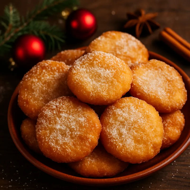 Buñuelos de Navidad (Weihnachtsschmalzgebäck)