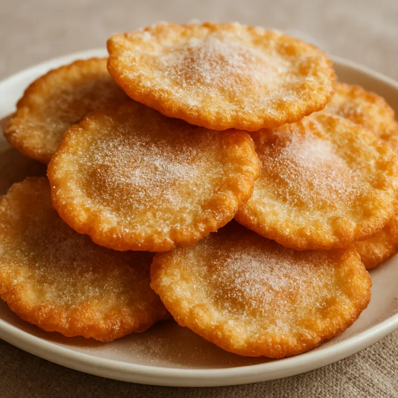 Buñuelos (Gebackene Teigkrapfen)