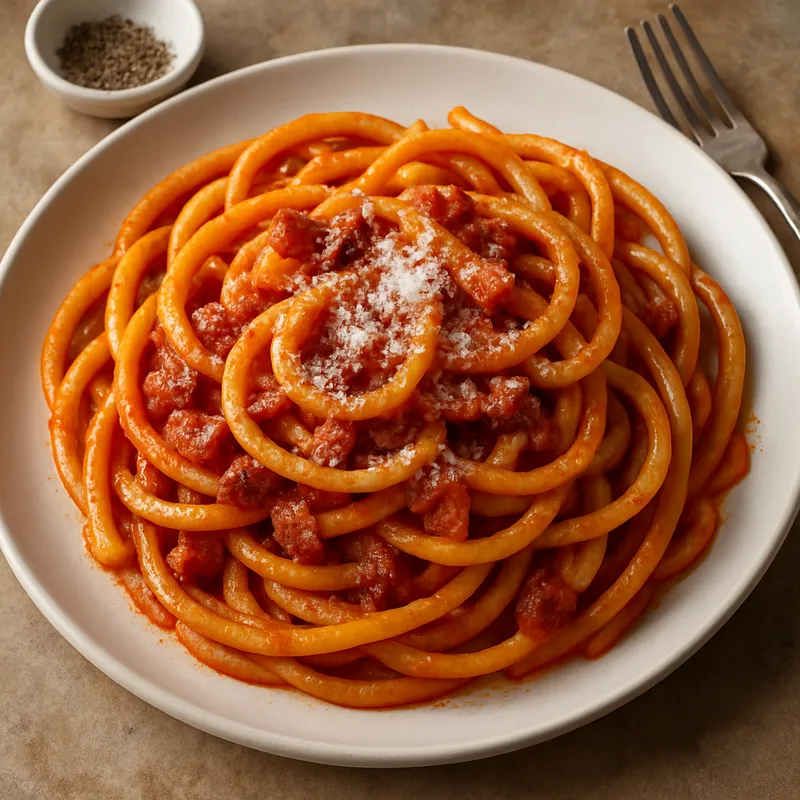 Bucatini all'Amatriciana