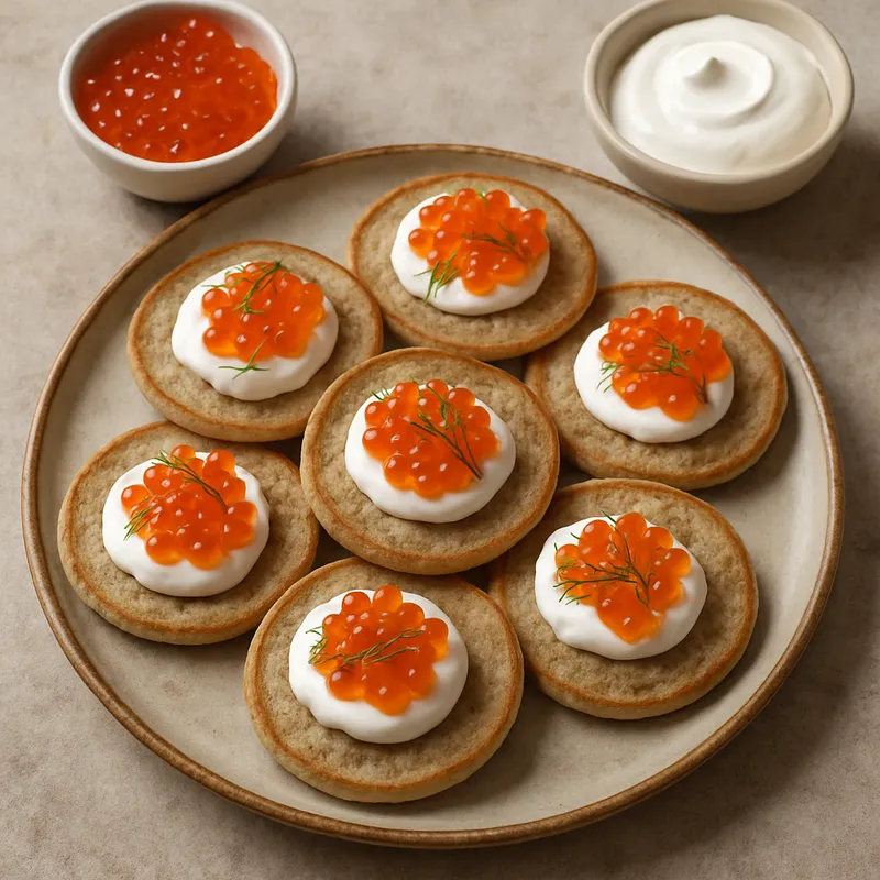 Buchweizen-Blinis