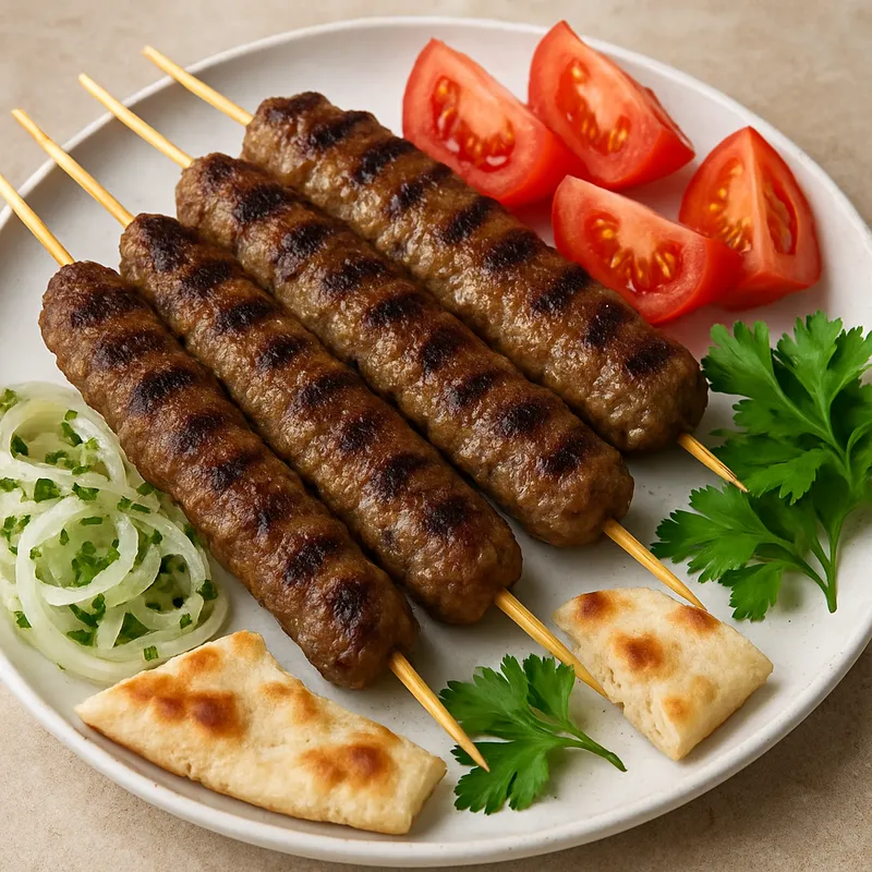 Burdur Şiş Köfte (Burdur Spießfrikadellen)