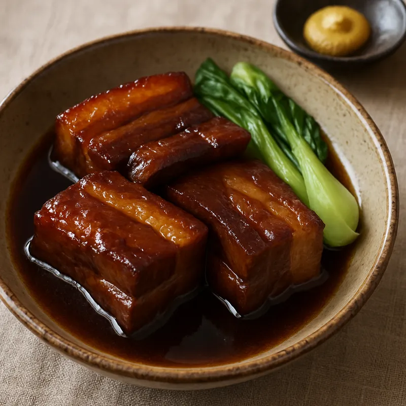 Buta Kakuni (Geschmorter Schweinebauch nach Nagasaki-Art)
