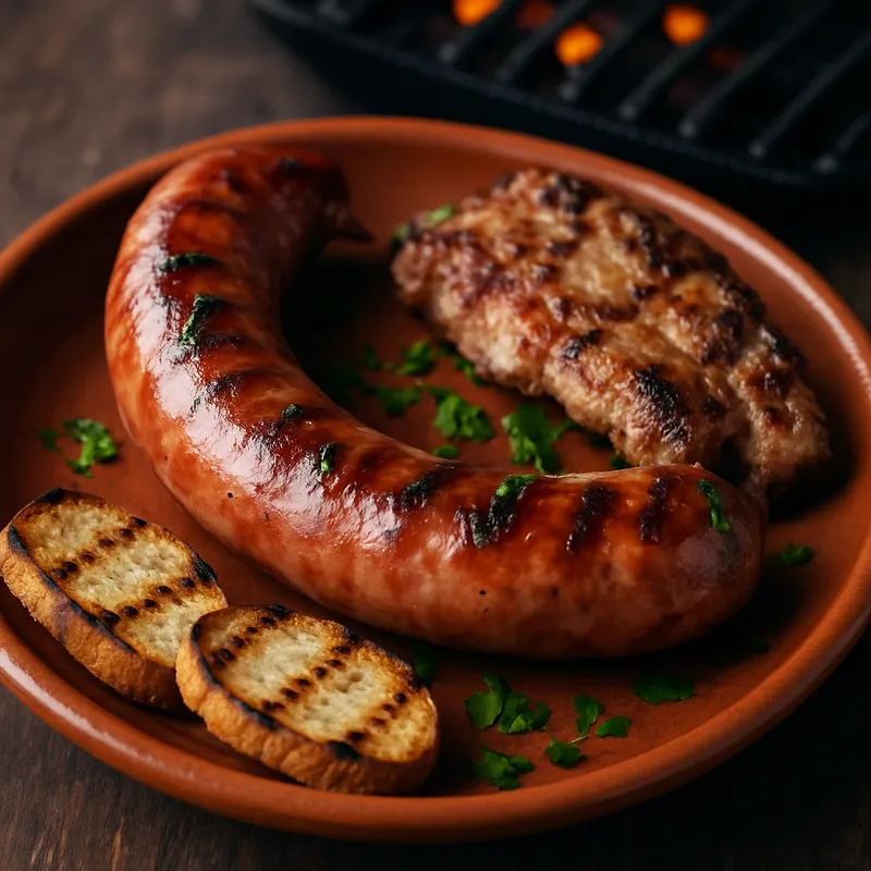Butifarra a la Brasa (Gegrillte Butifarra)