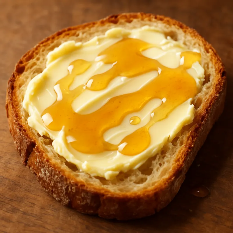 Butter-Honig-Brot