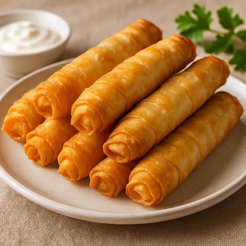 Cıtır Börek (Knusprige Gebäckröllchen)