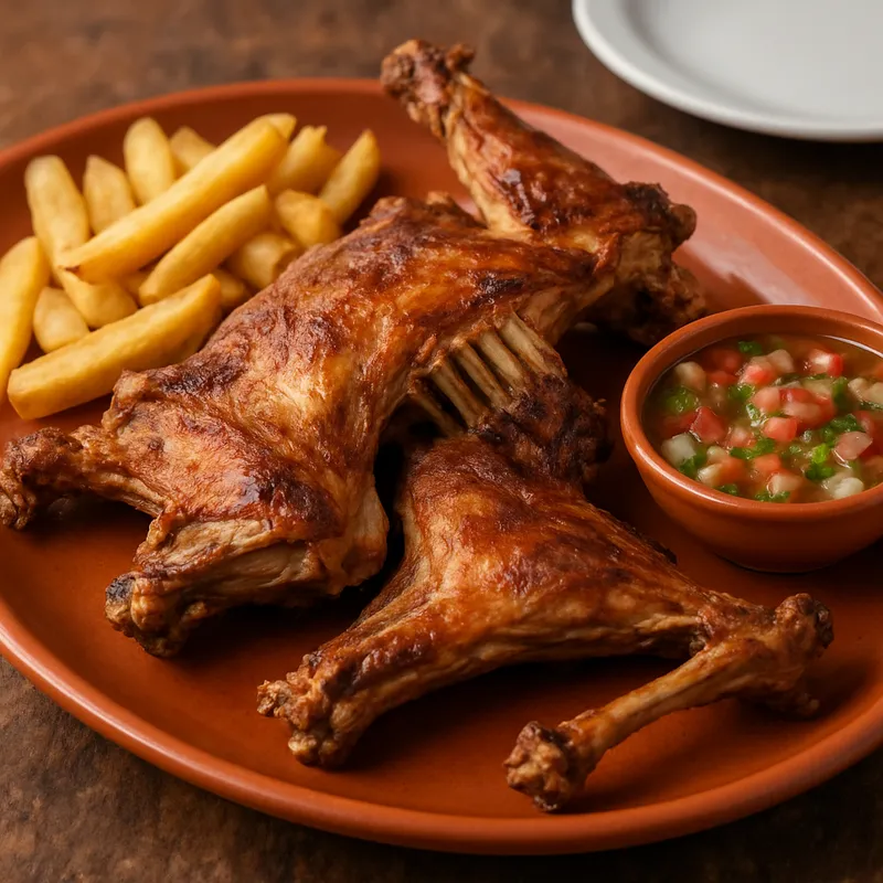 Cabrito Asado (Gebratenes Zicklein)