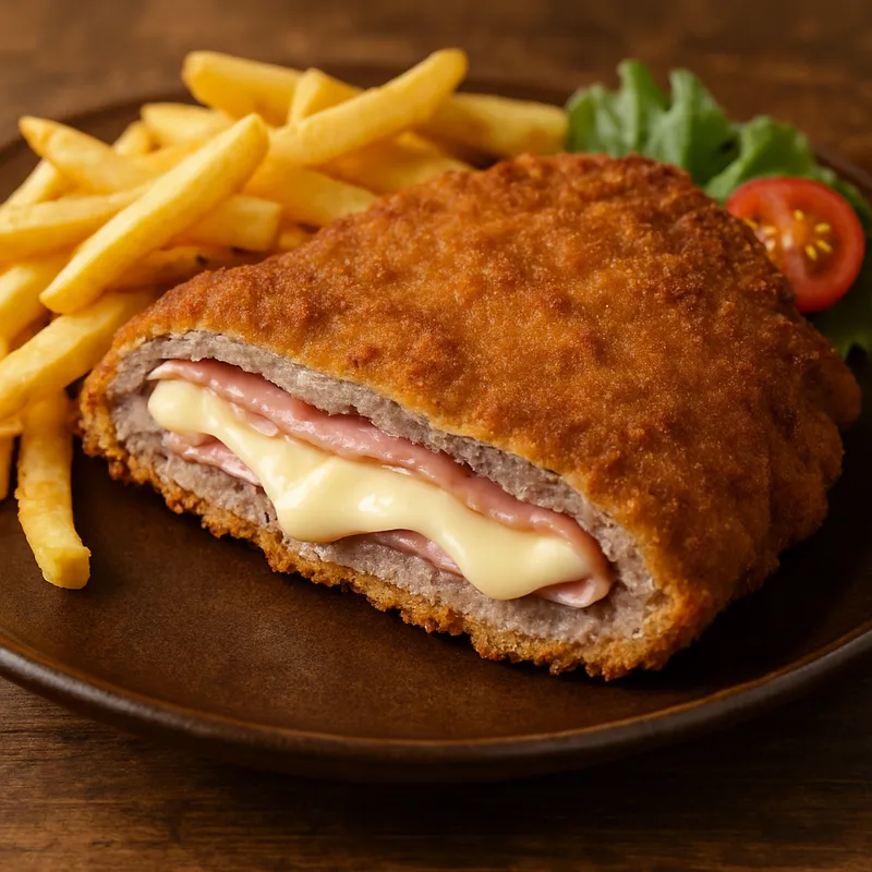 Cachopo Asturiano (Gefülltes Kalbsschnitzel)