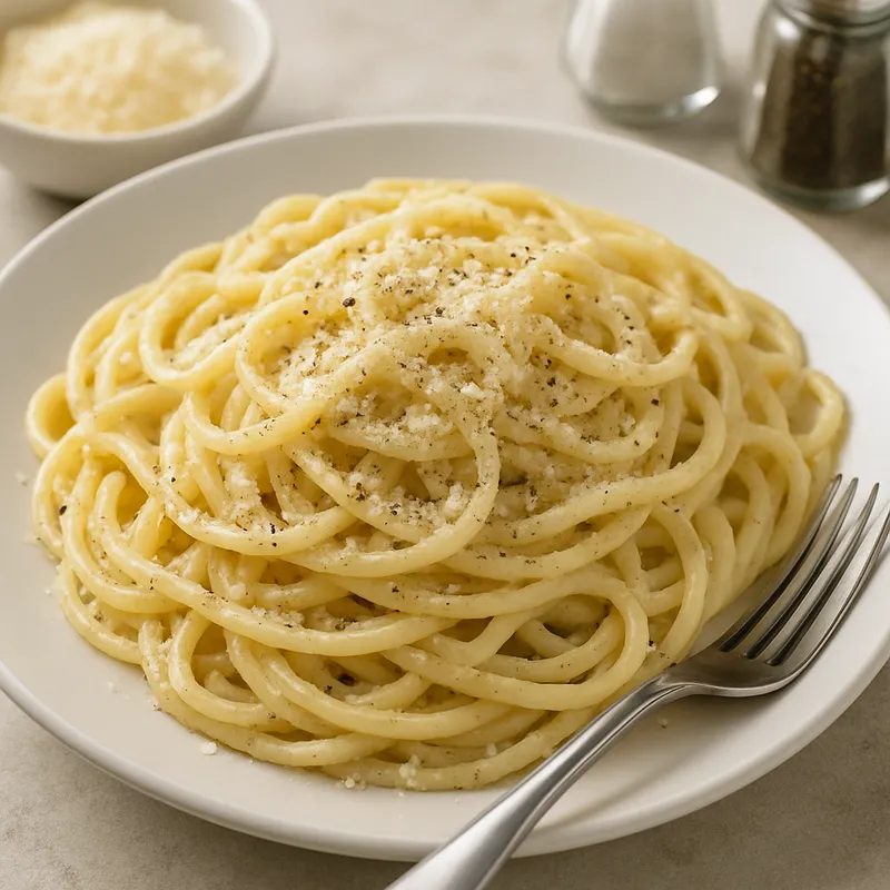 Cacio E Pepe American Style (Käse-Pfeffer-Pasta)