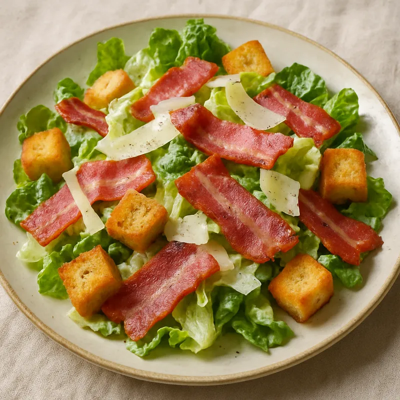 Caesar-Salat auf französische Art