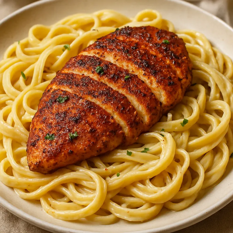 Cajun Chicken Alfredo