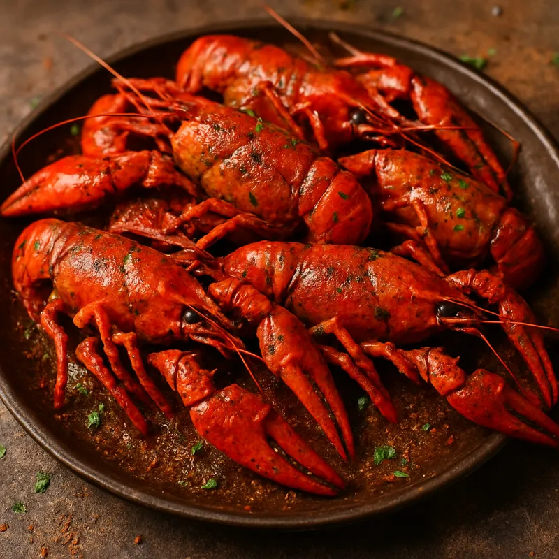 Cajun Flusskrebse