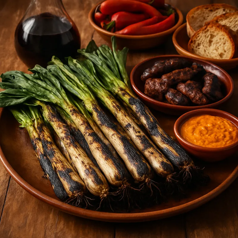 Calçotada (Katalanisches Zwiebelfrühlingsfest)