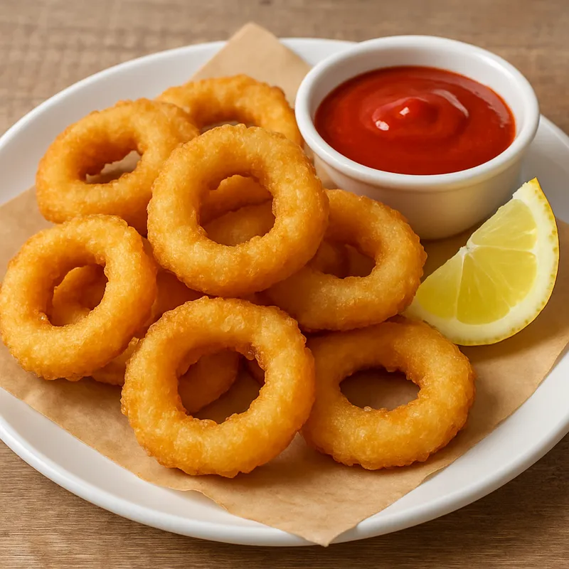 Calamares a la Romana (Frittierte Tintenfischringe)