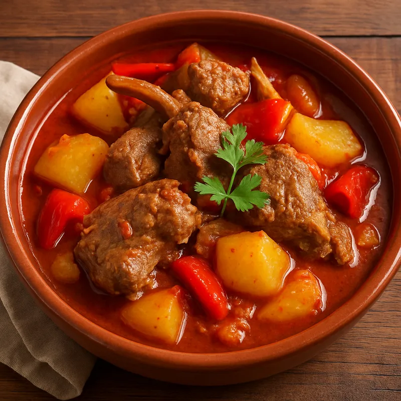 Caldereta De Cabrito (Zicklein-Eintopf)