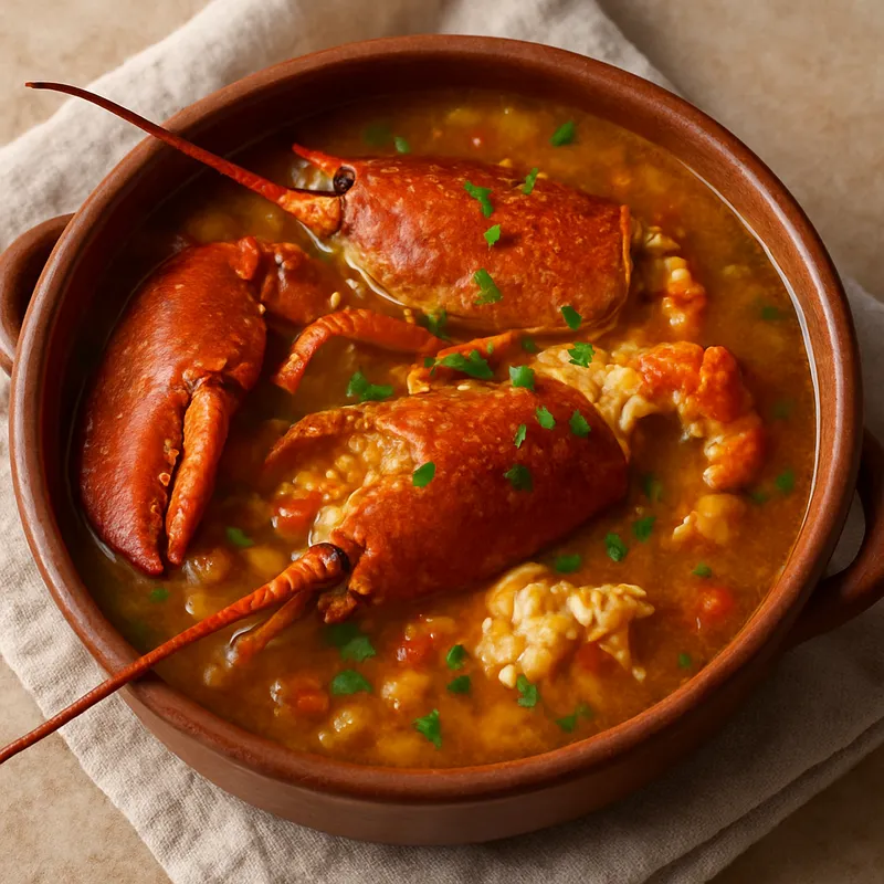 Caldereta de Langosta (Hummerragout aus Menorca)
