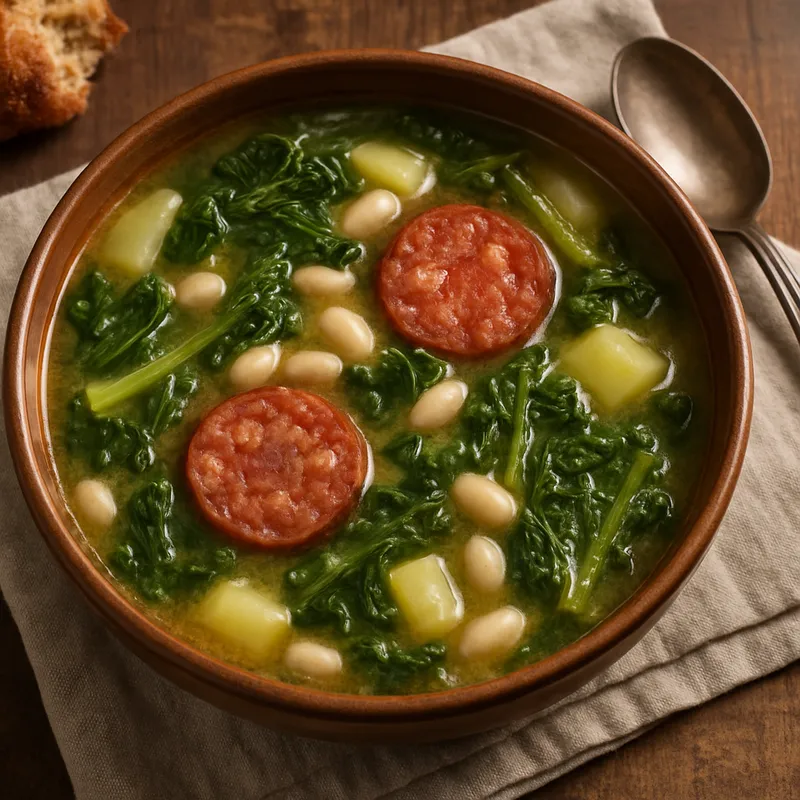 Caldo Gallego (Galizische Brühe)