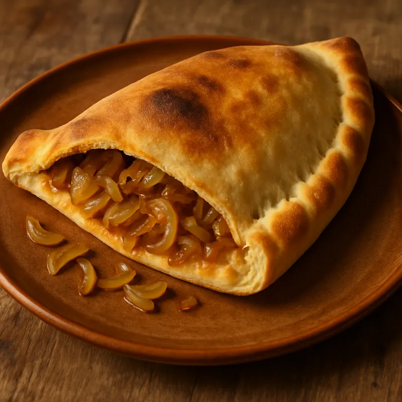 Calzone di Cipolla (Zwiebel-Calzone)