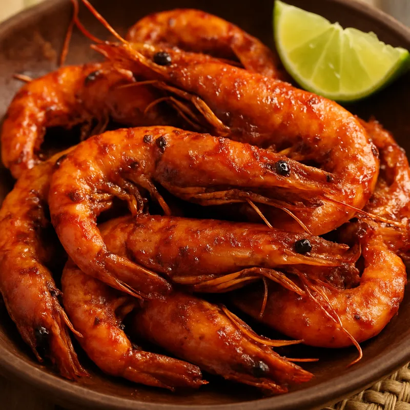 Camarones Cucarachas (Sinaloa-Garnelen mit Schale)