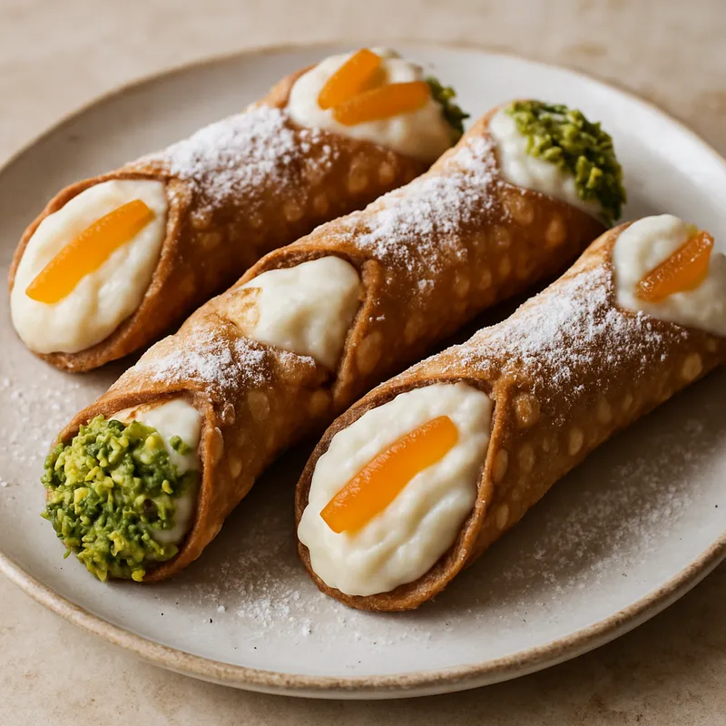 Cannoli Siciliani (Sizilianische Cannoli)