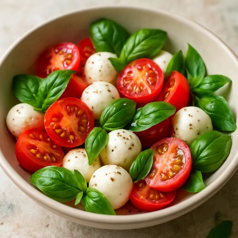 Caprese-Beilagensalat