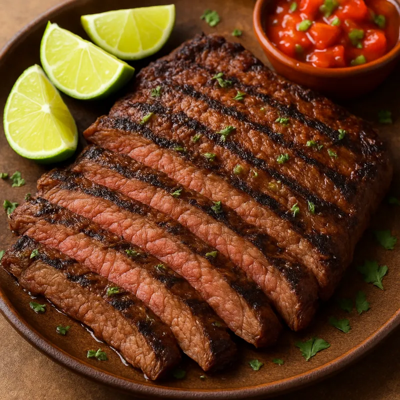 Carne Asada (Gegrilltes Rindfleisch)