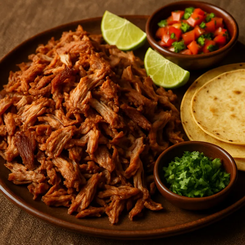 Carnitas Michoacanas (Mexikanisches Pulled Pork)